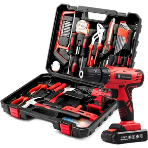 Tool Set With Drill Multifunctional Tools for Mechanical Workshop