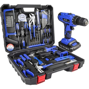 21V Tool Set With Drill Mechanical Workshop Tools